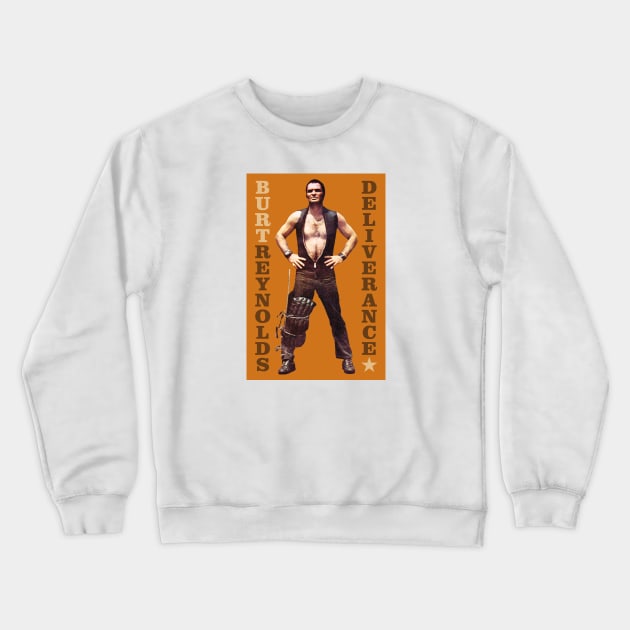 Burt Reynolds Crewneck Sweatshirt by PLAYDIGITAL2020